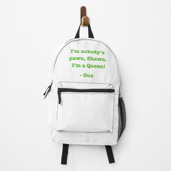Item preview, Psych I'm Nobody's Pawn, Shawn. I'm a Queen. designed and sold by Aquila Aquarius.