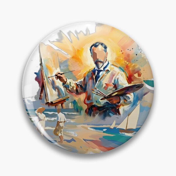 Item preview, Sorolla: Master of Light & Mediterranean Spirits designed and sold by GreatPeopleMind.