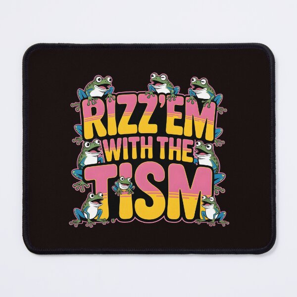 Item preview, Funny Frog Rizz`Em With The Tism Shirt – Cute Frog Meme With Autism Humor designed and sold by Redgiant87x.