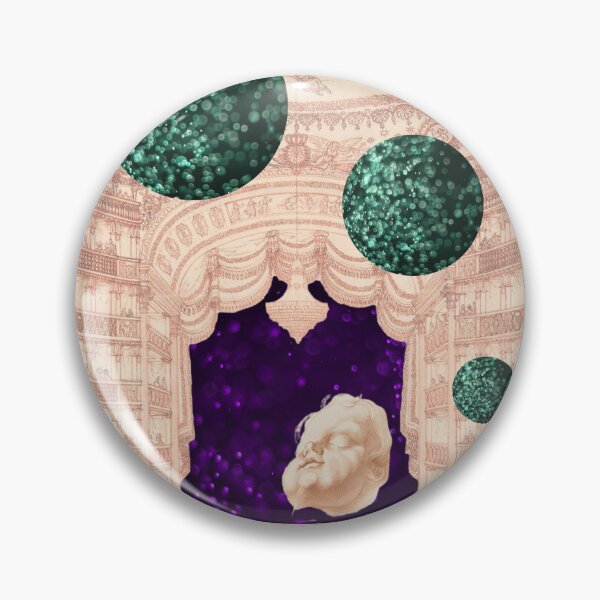 Item preview, Theatre Lover Glittery Collage Art designed and sold by AnimaliaStar.