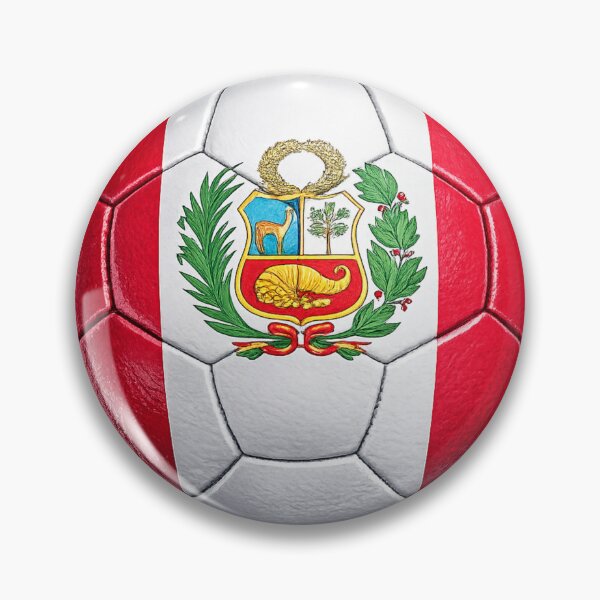 Item preview, Peru Football Flag Design designed and sold by redsharkuk.