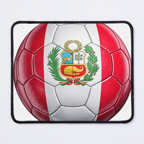 Item preview, Peru Football Flag Design designed and sold by redsharkuk.