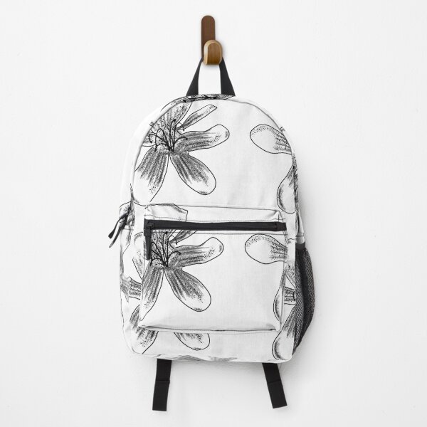 Item preview, Black and White Floral Sketch Pattern designed and sold by Kazewalk.