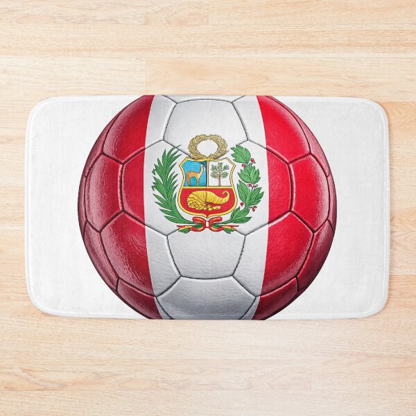 Item preview, Peru Football Flag Design designed and sold by redsharkuk.