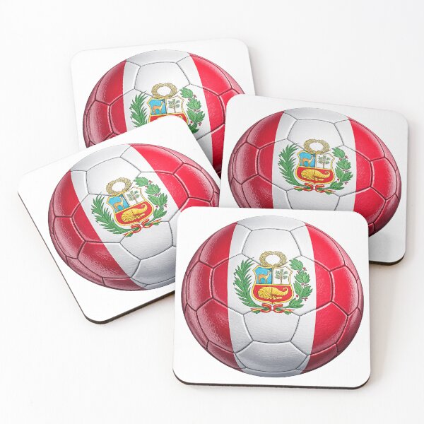 Item preview, Peru Football Flag Design designed and sold by redsharkuk.