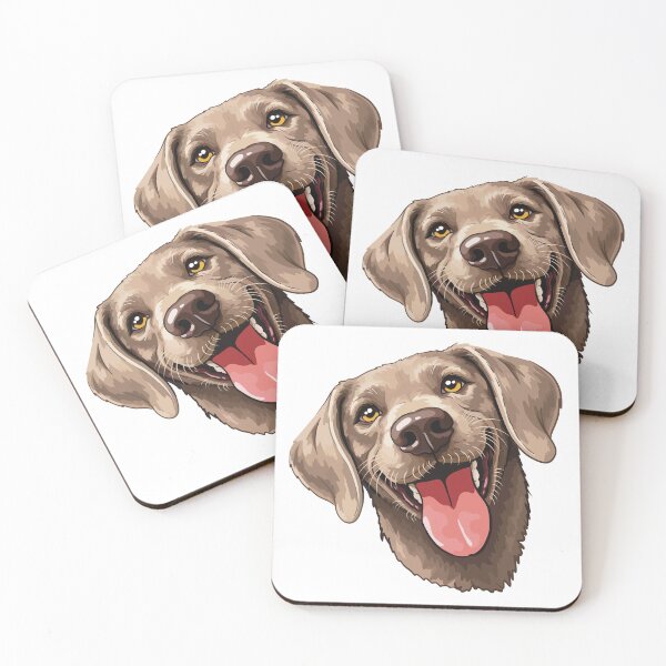 Item preview, Silver Labrador Retriever designed and sold by BrandMuffinStudio.