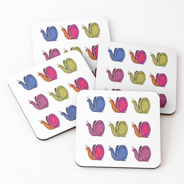Item preview, Macaron Snails designed and sold by Allison S. Richardson .