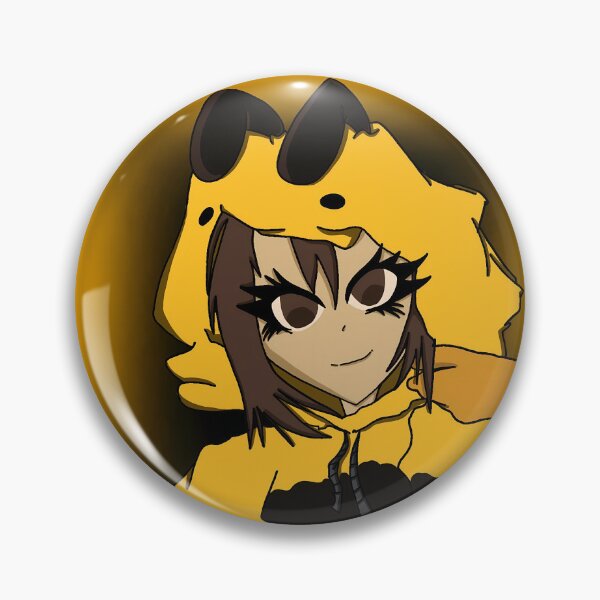 Item preview, Aesthetic Anime Girl in Bumblebee Hoodie Art designed and sold by JustBee-CauseStudio.