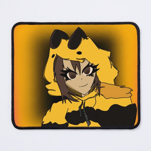 Item preview, Aesthetic Anime Girl in Bumblebee Hoodie Art designed and sold by JustBee-CauseStudio.
