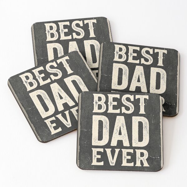 Item preview, Best Dad Ever Bold designed and sold by Shikomi.