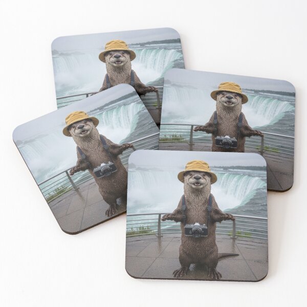 Item preview, Otter Tourist Visits Niagara Falls designed and sold by Tridentulus.