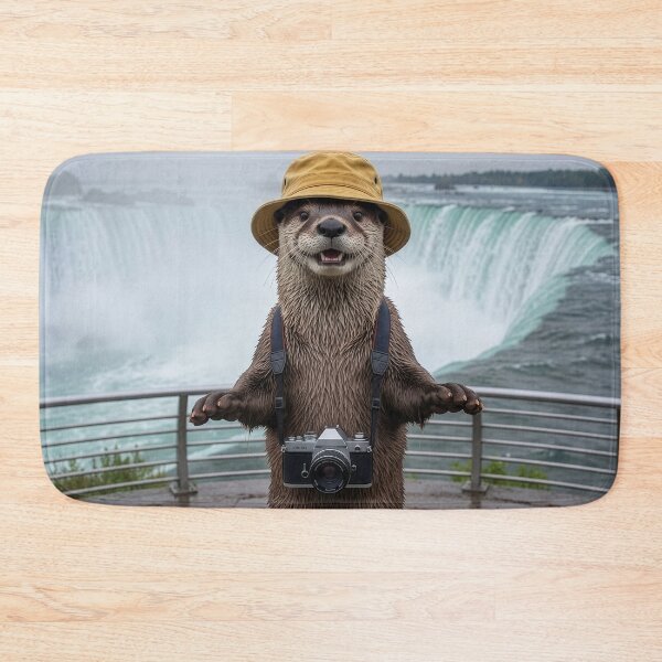 Item preview, Otter Tourist Visits Niagara Falls designed and sold by Tridentulus.