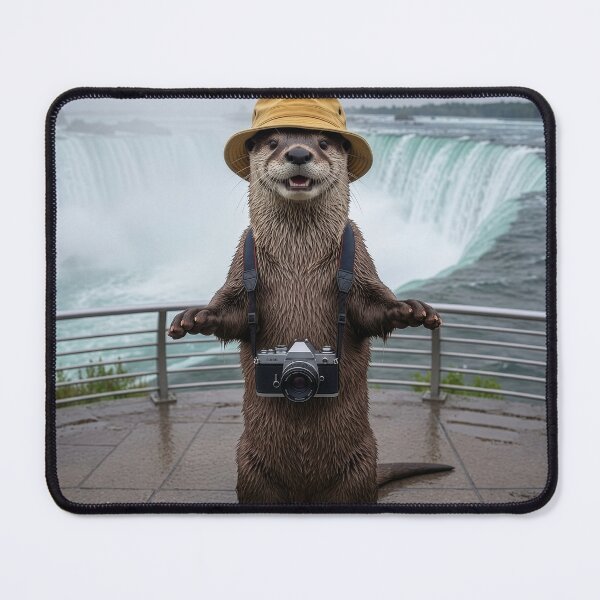 Item preview, Otter Tourist Visits Niagara Falls designed and sold by Tridentulus.