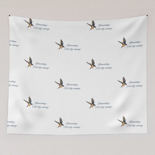 Item preview, Bird, someday I'll fly away designed and sold by OnaleeNicklinArt.