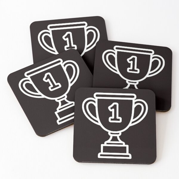 Item preview, Minimalist Number One Trophy Icon designed and sold by ArtPer-design.
