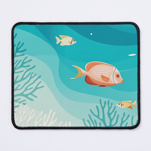 Item preview, Great Barrier Reef Minimalist Ocean Poster Australia designed and sold by pod24.