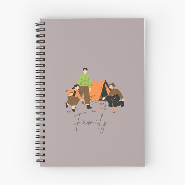 Item preview, amily Camping Picnic in the Mountains | Cozy Nature Adventure Artwork designed and sold by gluxdesing.