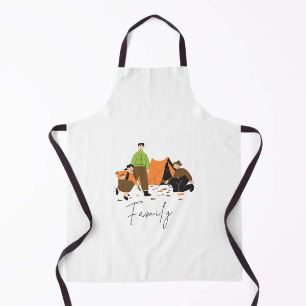 Item preview, amily Camping Picnic in the Mountains | Cozy Nature Adventure Artwork designed and sold by gluxdesing.