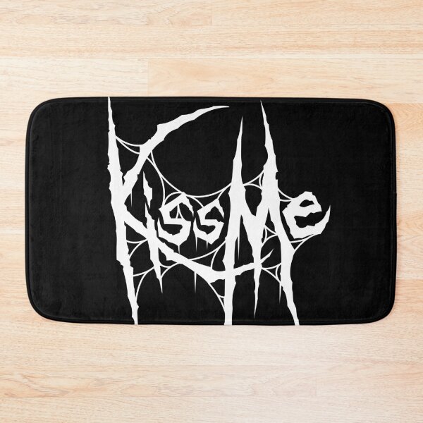 Item preview, Kiss me. Dark lettering art designed and sold by Tribalgothss.
