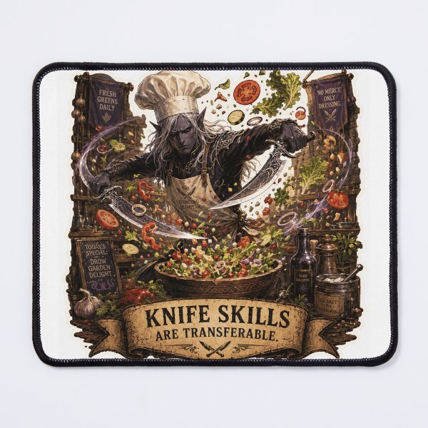 Item preview, Knife Skills Are Transferable designed and sold by Airimo.
