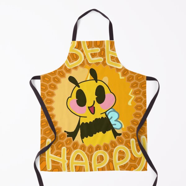 Artikelvorschau, Niedlicher, fröhlicher Hummel-Kawaii-Digitaldruck entworfen und verkauft von JustBee-CauseStudio.