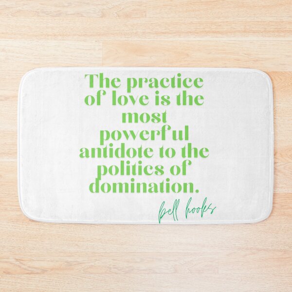 Item preview, Bell Hooks Quote on Love designed and sold by AnimaliaStar.
