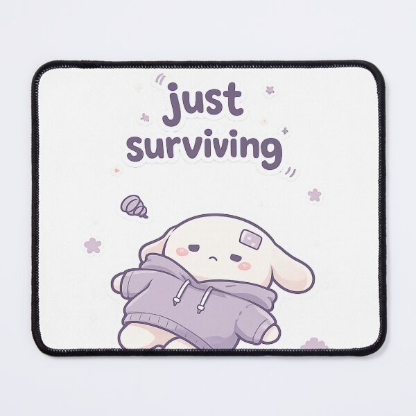 Item preview, Just Surviving Sticker | Real Life Mood designed and sold by CutePlix.