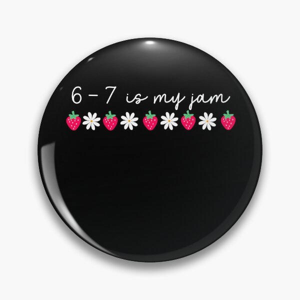 Item preview, Six Seven Is My Jam Strawberry Daisy School 6 7 Meme designed and sold by FreshVibe Prints.