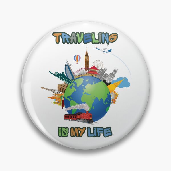 Item preview, Traveling Is My Life. designed and sold by Dinasshop.