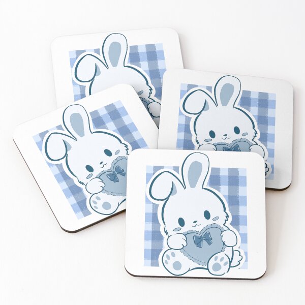 Item preview, Cute Blue Bunny designed and sold by PlainMaddiShop.