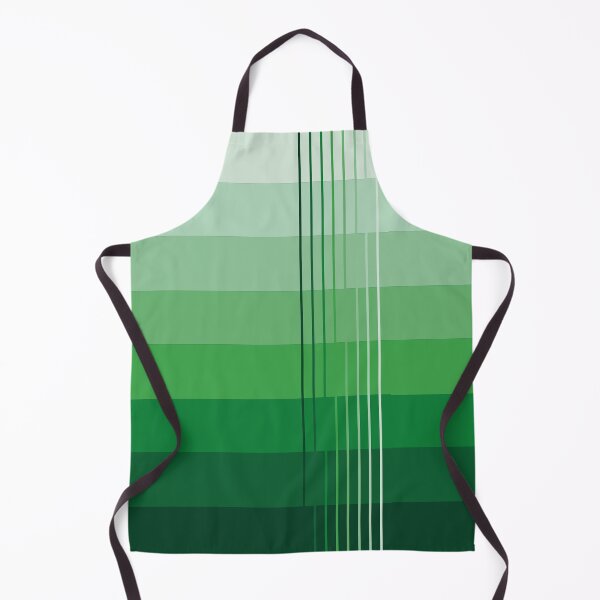 Item preview, Simple design from shades from light to dark forest green designed and sold by Cherevan.