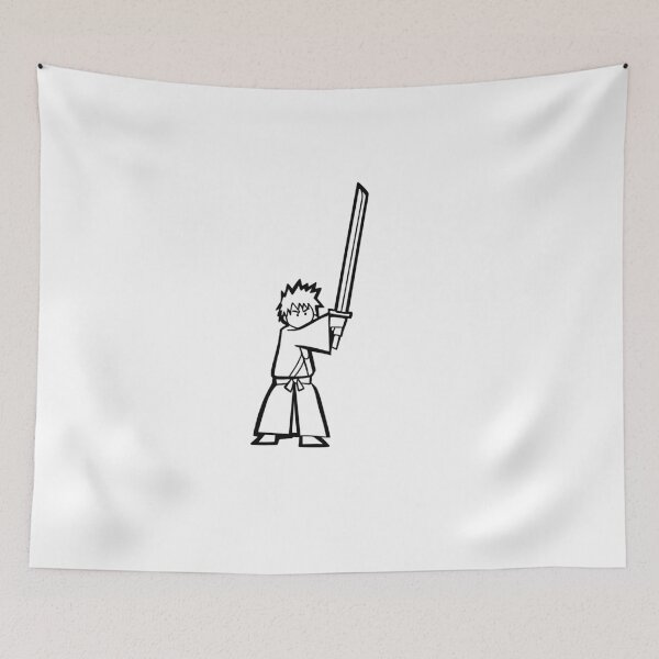 Item preview, Stick Figure Soul Reaper Sword designed and sold by The-Lone-Rodent.