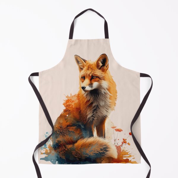 Item preview, Watercolor Fox Shirt – Artistic Woodland Fox Design designed and sold by Biedroneczka.