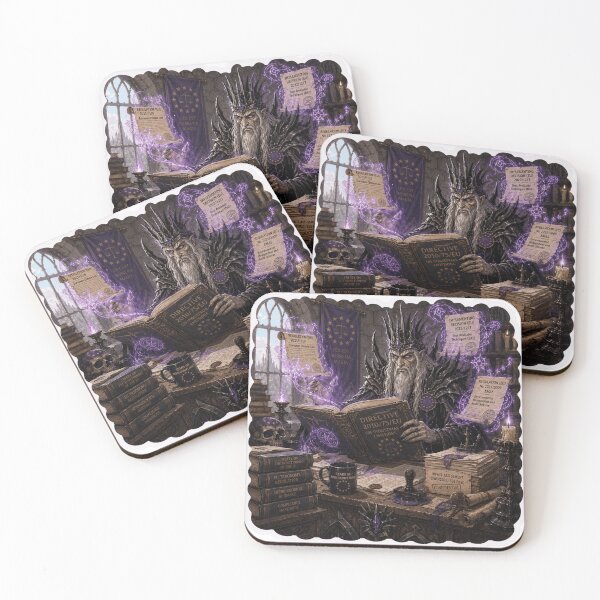 Item preview, Wizard of Compliance – Bureaucratic Dark Fantasy Meme designed and sold by Airimo.