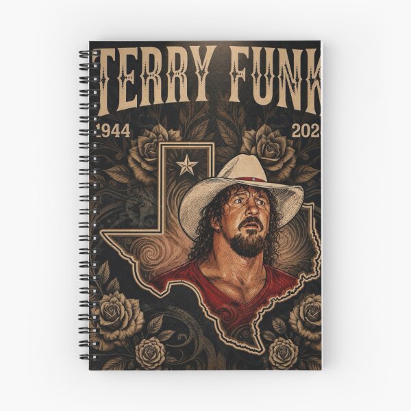 Item preview, Terry Funk 1944-2024 Texas Legend Tribute | Memorial Poster & Graphic Tee designed and sold by The Irish Whip.