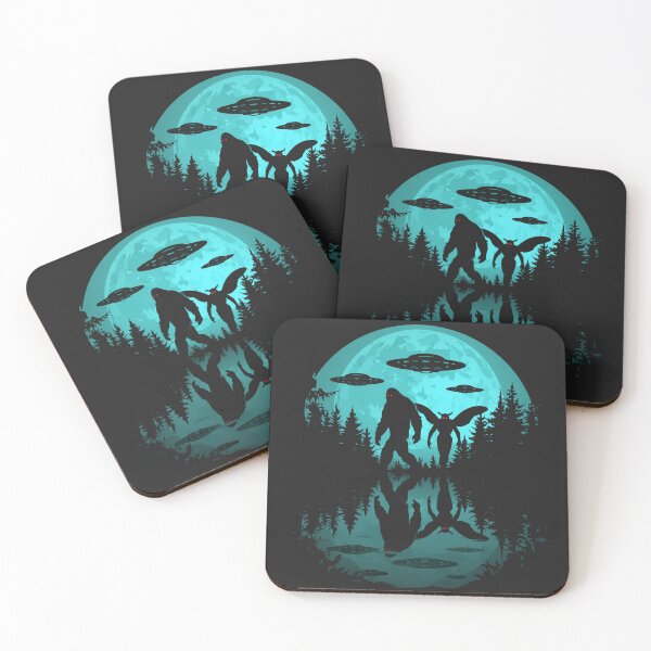Item preview, BIGFOOT MOTHMAN ALIENS designed and sold by BKDIGITALSHOP.