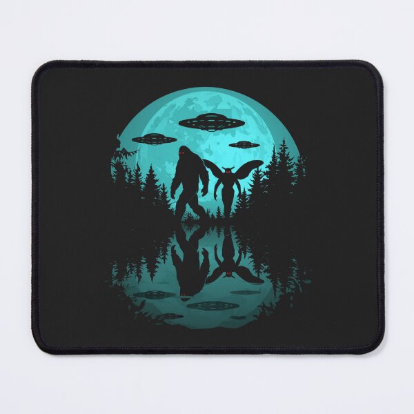 Item preview, BIGFOOT MOTHMAN ALIENS designed and sold by BKDIGITALSHOP.