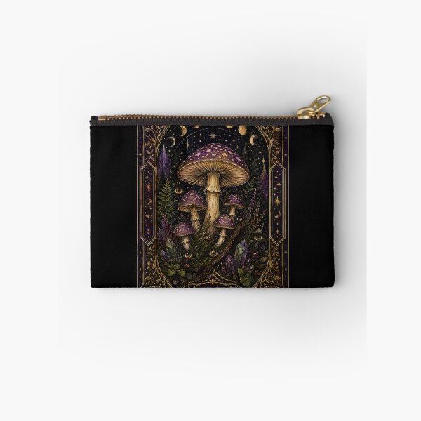 Item preview, Mystic Mushroom Tarot Witchcore Sticker designed and sold by irfanshikh.