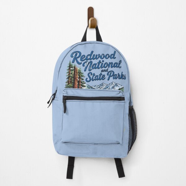 Item preview, Redwood National Park Colorful Landscape Retro Elk designed and sold by HowToCanadian.