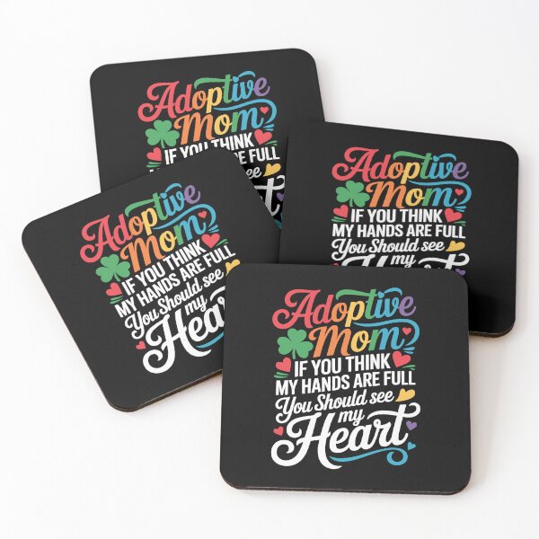 Item preview, adoptive mom if you think my hands are full you should see my heart designed and sold by jkrphoto.