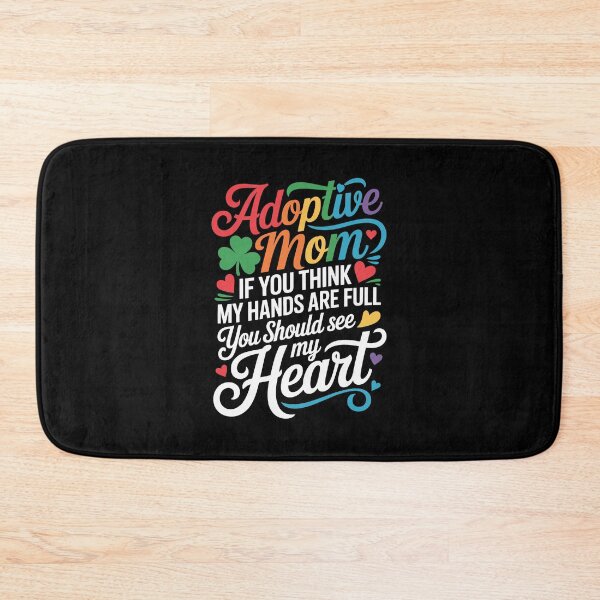Item preview, adoptive mom if you think my hands are full you should see my heart designed and sold by jkrphoto.