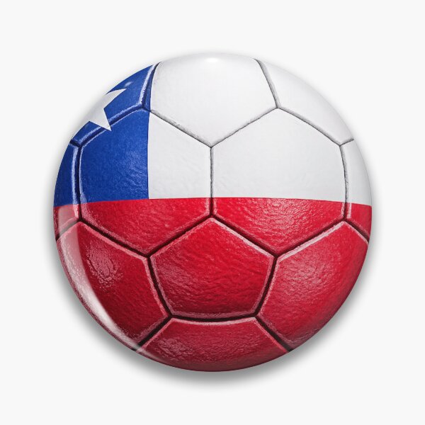 Item preview, Chile Football Flag Design designed and sold by redsharkuk.