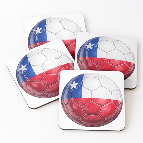 Item preview, Chile Football Flag Design designed and sold by redsharkuk.