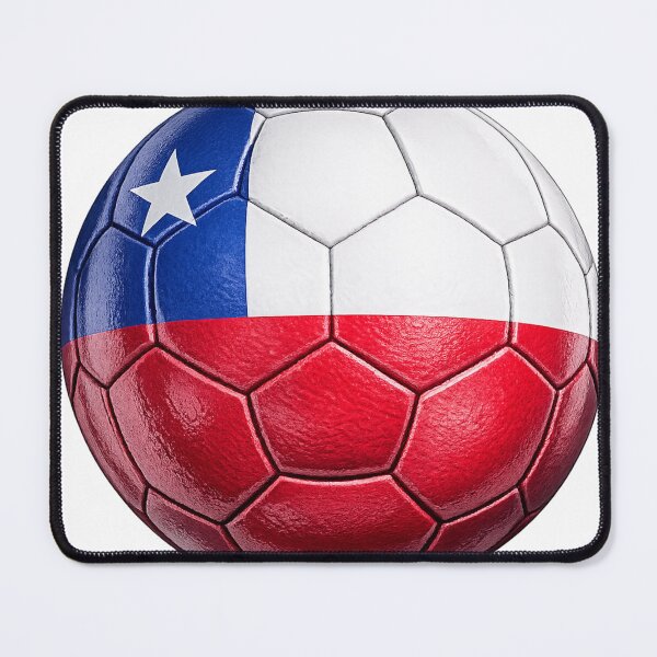Item preview, Chile Football Flag Design designed and sold by redsharkuk.
