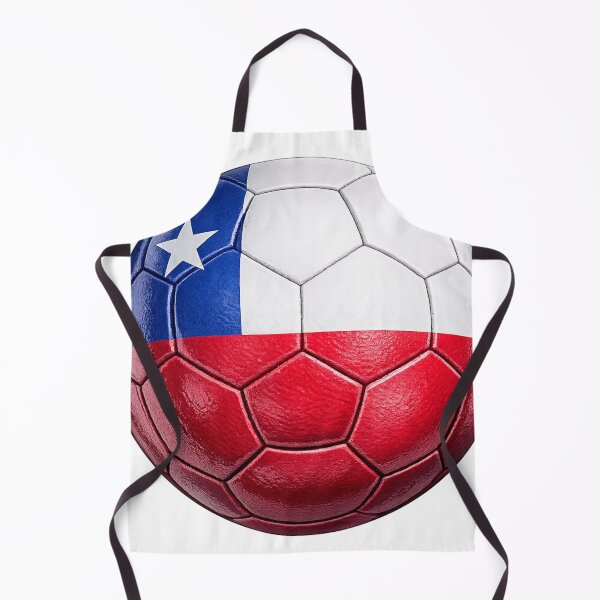 Item preview, Chile Football Flag Design designed and sold by redsharkuk.