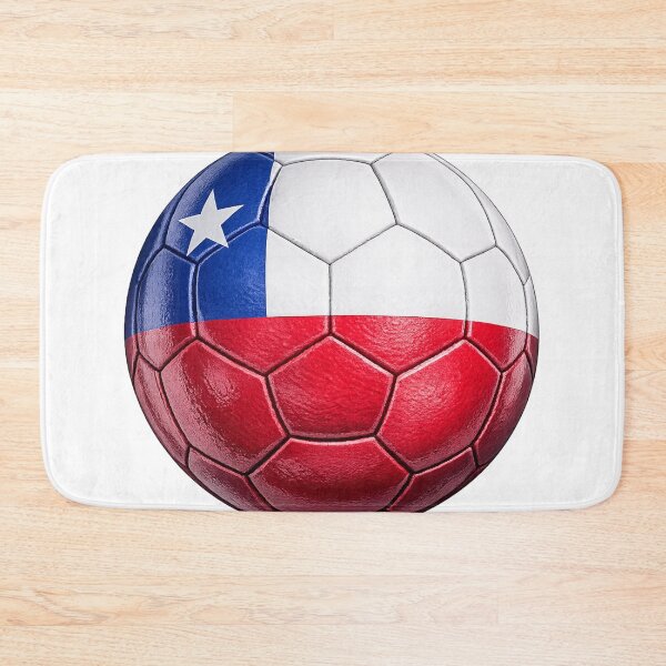 Item preview, Chile Football Flag Design designed and sold by redsharkuk.