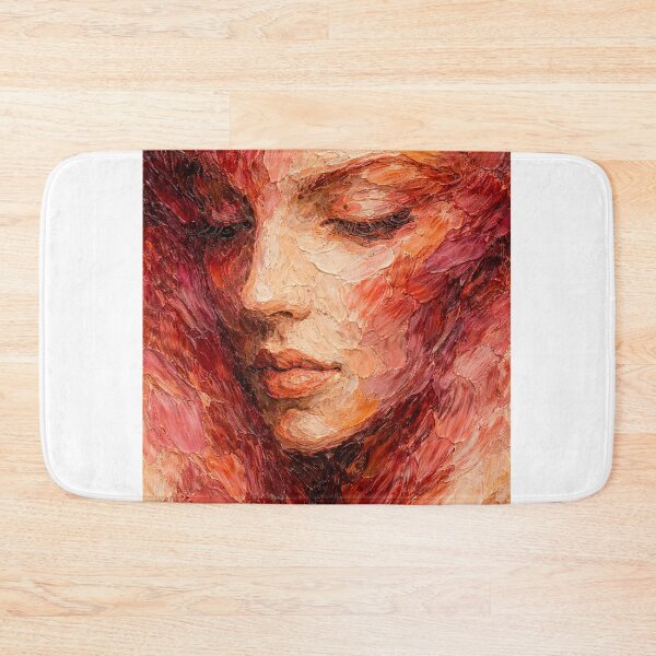 Item preview, Whispers Beneath Crimson Petals designed and sold by JcAbstractArt.