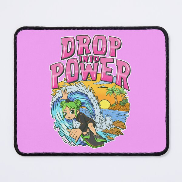 Item preview, Drop Into Power Bodyboard Girl Wave Rider designed and sold by ImaginarStore.
