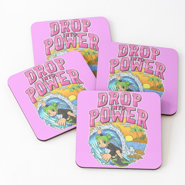 Item preview, Drop Into Power Bodyboard Girl Wave Rider designed and sold by ImaginarStore.