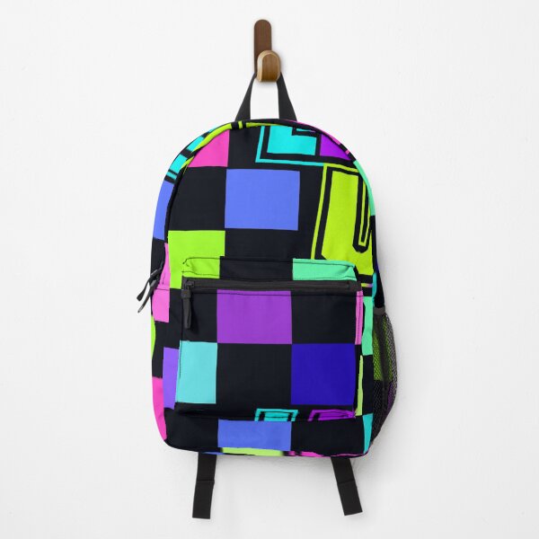 Item preview, LEVEL UP – Retro Neon Checkerboard designed and sold by Aimetoi.